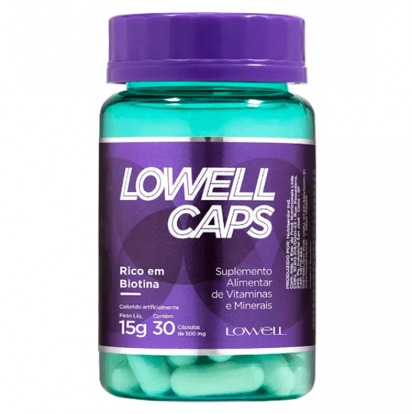 Lowell Caps - Suplemento Alimentar 30x500mg